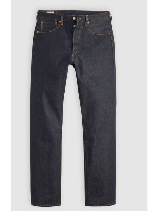 New Levi's Premium Men's 30x32 501 Original Selvedge Jeans Hudson Dar Wash - Picture 4 of 7